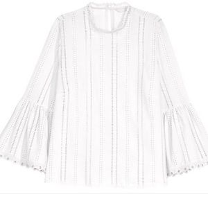 H&M Eyelet Blouse